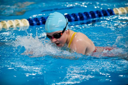 В обновленном бассейне спорткомплекса «Олимпиец» прошли первые официальные соревнования