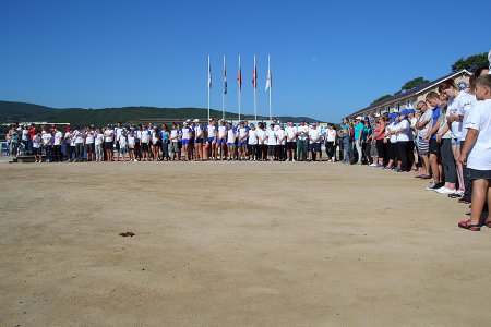 На гребной базе спортивного клуба остров Русский прошли всероссийские соревнования по академической гребле