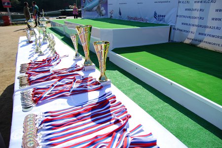 На гребной базе спортивного клуба остров Русский прошли всероссийские соревнования по академической гребле