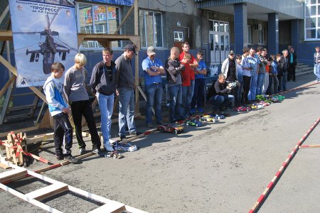 Кубок ДОСААФ по автомодельному спорту прошел в Арсеньеве