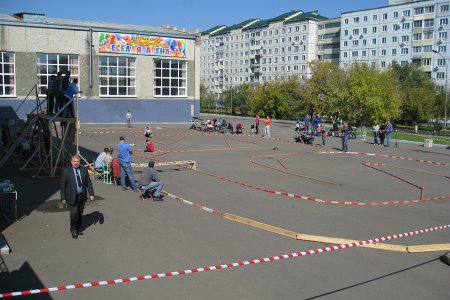 Кубок ДОСААФ по автомодельному спорту прошел в Арсеньеве
