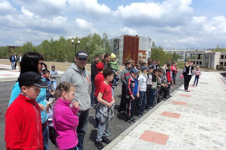 Лесозаводские спортсмены приняли участие в акции «Рекорд Победы»