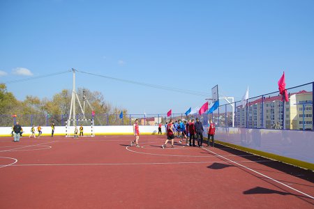 Три универсальные спортивные площадки появятся в Артеме
