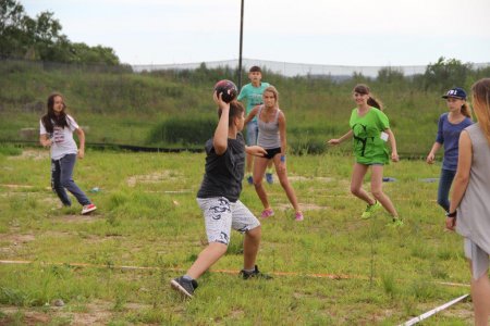 Первый чемпионат по дворовым играм среди детей «Чиж-2015» прошел в Приморье