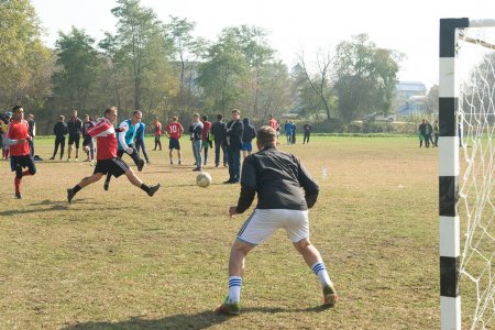 В поселке Артемовский прошел 39-й краевой турнир по мини-футболу памяти В.Д. Евсеева