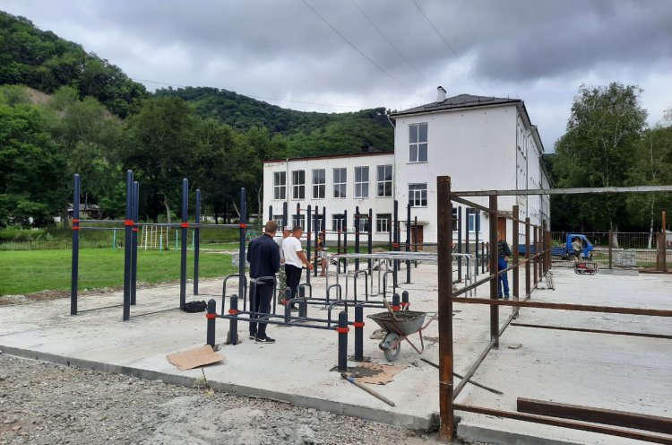 Новые спортплощадки построят в Кавалеровском районе по нацпроекту