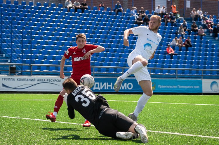 Шесть голов забили в матче «Динамо-Владивосток» и «Саранска»