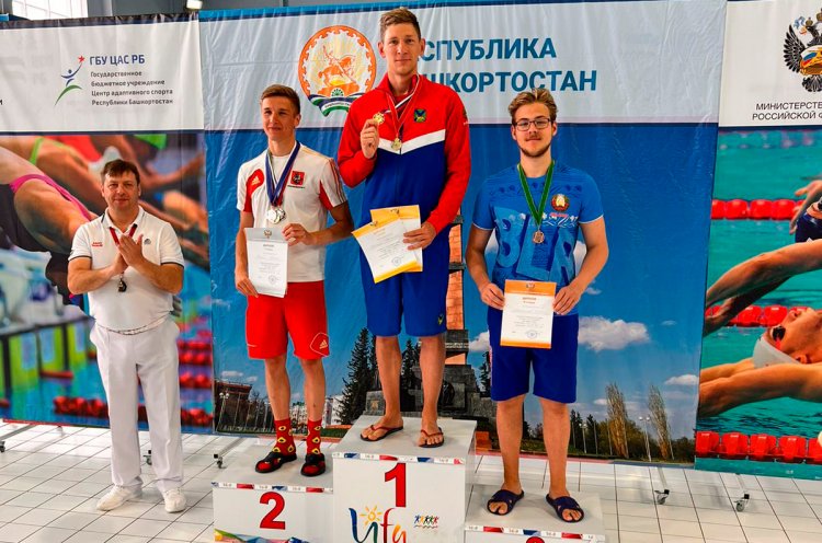 Шесть медалей выиграл Виталий Оботин на Кубке России по плаванию среди сурдлимпийцев