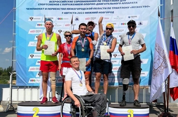 Приморские спортсмены выиграли золотую и бронзовую медали на Всероссийских соревнованиях по паратриатлону