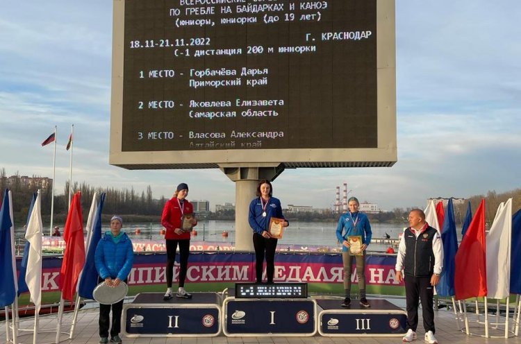 Приморские гребцы отобрались в юниорскую сборную России
