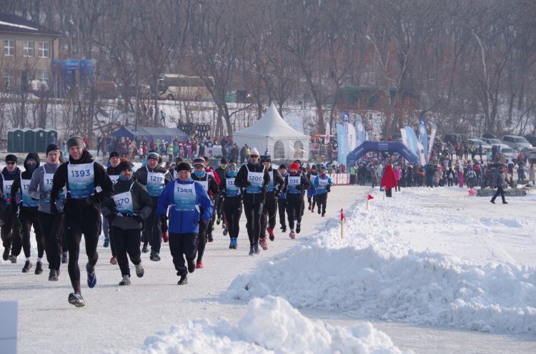 Международный ледовый полумарафон Vladivostok Ice Run состоится в восьмой раз