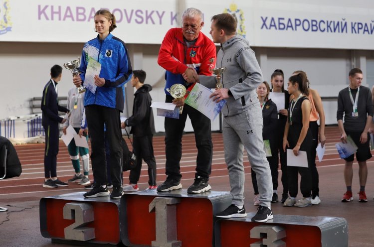 Сборная Приморского края по легкой атлетике завоевала первое командное место на первенстве ДФО
