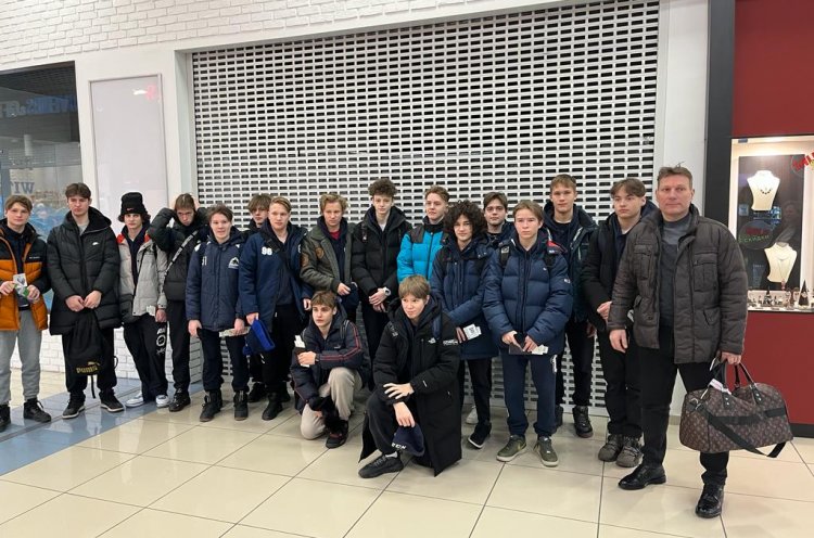 Юные хоккеисты «Полюса» отправились на всероссийский финал «Золотой шайбы»
