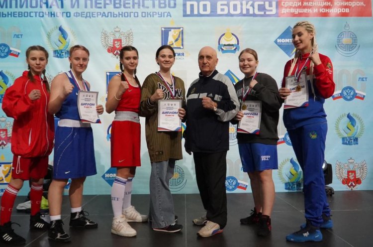 25 наград завоевала сборная Приморья по боксу на чемпионате и первенстве ДФО в Улан-Удэ