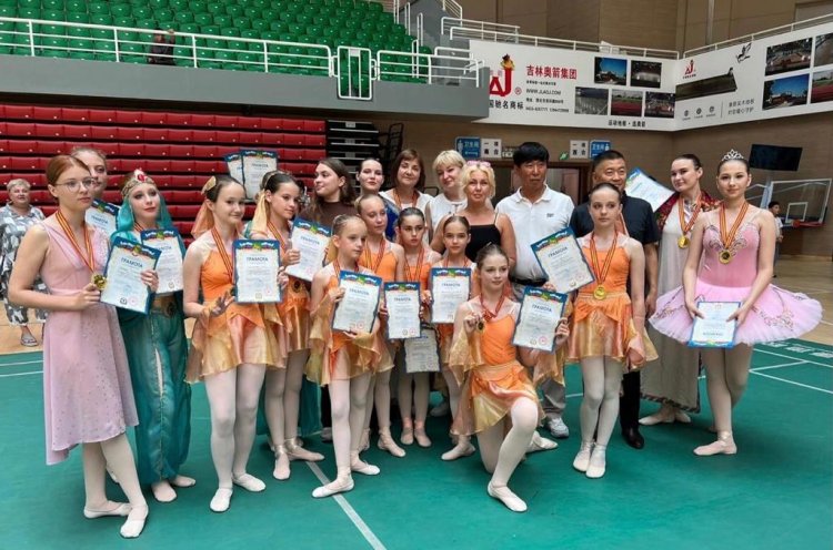 Спортсмены и танцоры из Владивостока показали свое мастерство в Яньцзи
