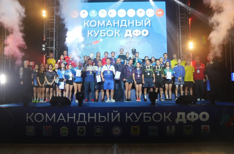 Сборная Приморского края по настольному теннису выиграла Кубок Дальнего Востока